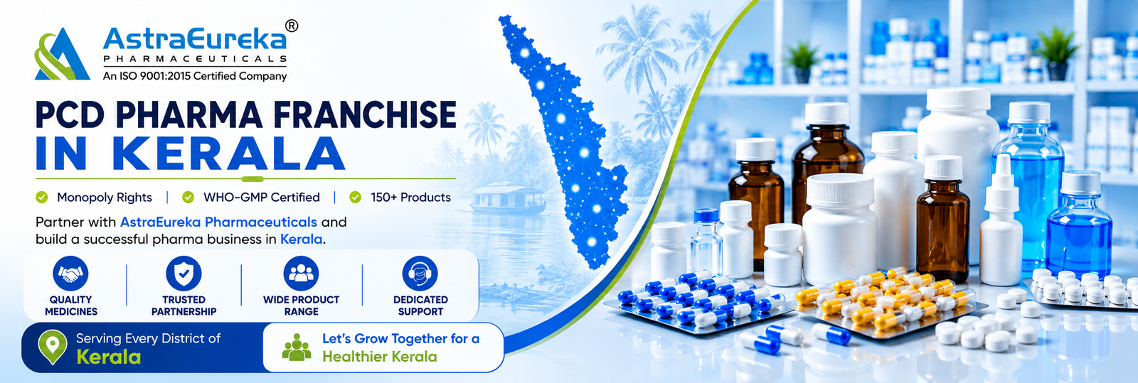 PCD Pharma Franchise in Kerala by AstraEureka Pharmaceuticals