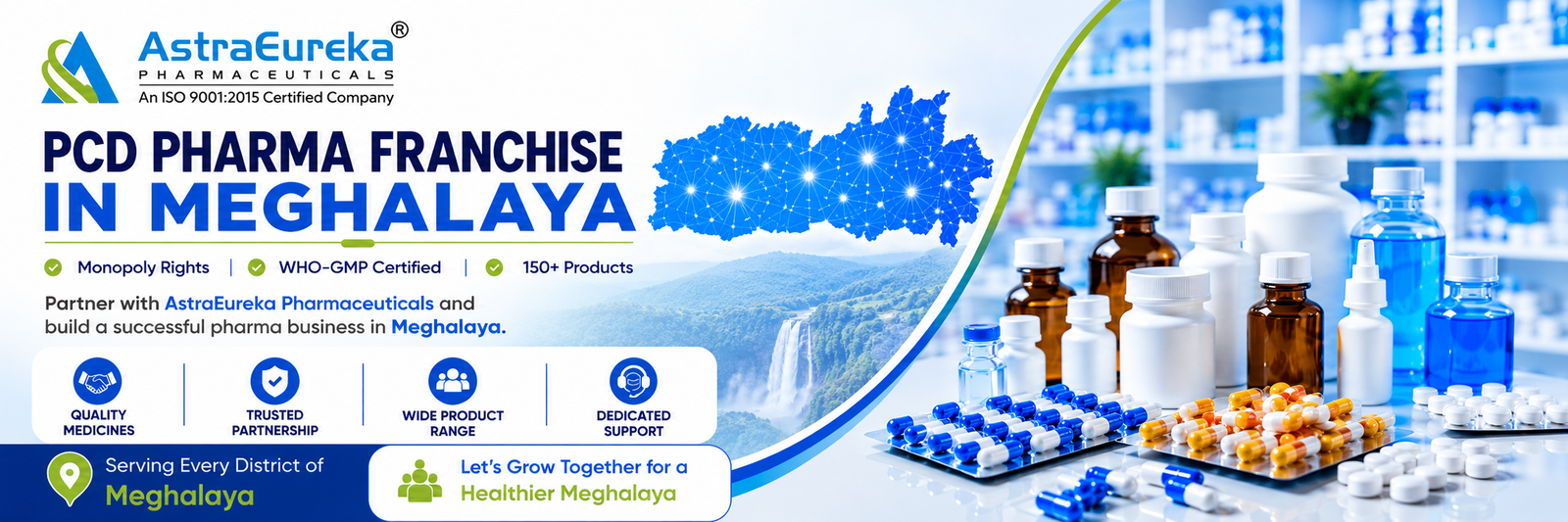 PCD Pharma Franchise in Meghalaya by AstraEureka Pharmaceuticals