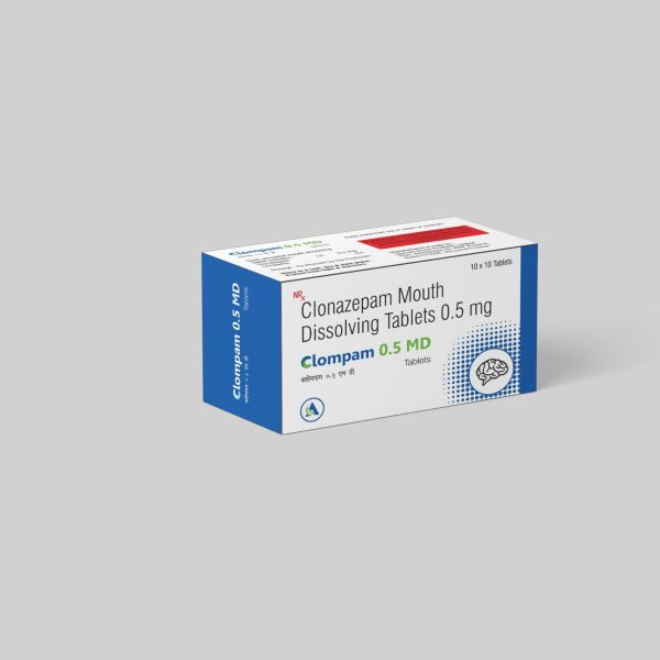 Clonazepam Mouth Dissolving Tablets 0.5mg