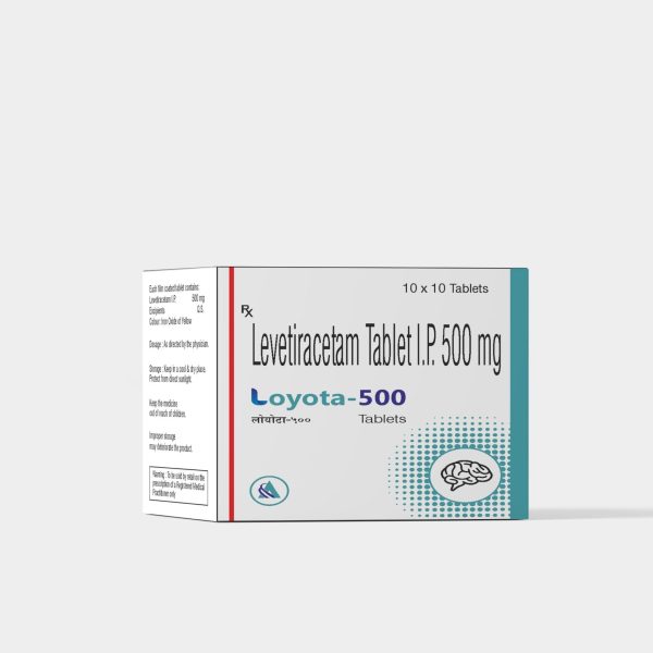 Levetiracetam Tablets IP 500 mg Loyota-500
