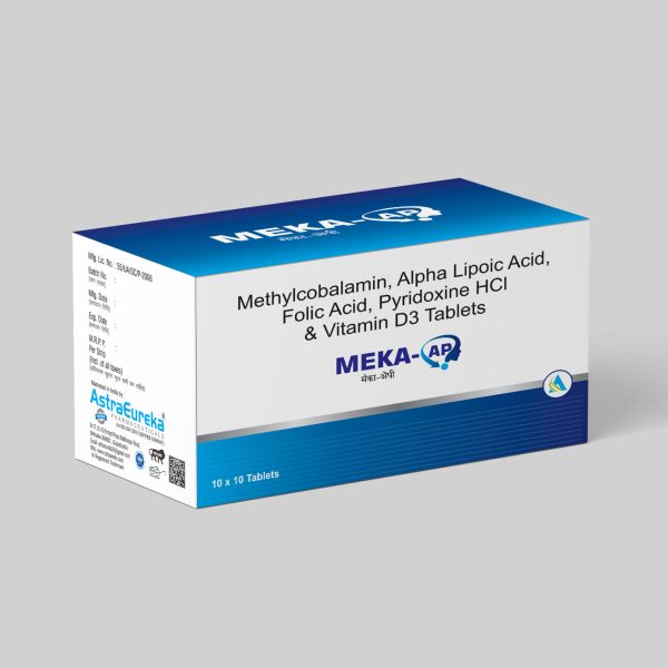 Methylcoblamin, Alpha Lipoic Acid, Folic Acid, Pyridoxine HCI & Vitamin D3 Tablets