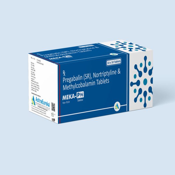 Meka-PN Pregabalin (SR) + Nortriptyline & Methylcobalamin Tablets