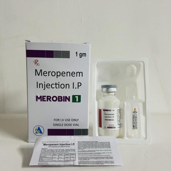 Meropenem Injectable I.P Merobin 1