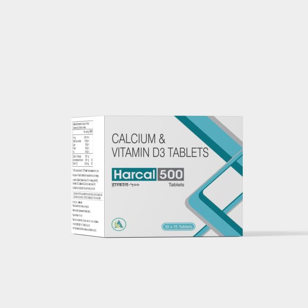 Calcium & Vitamin D3 Tablets HARCAL-500